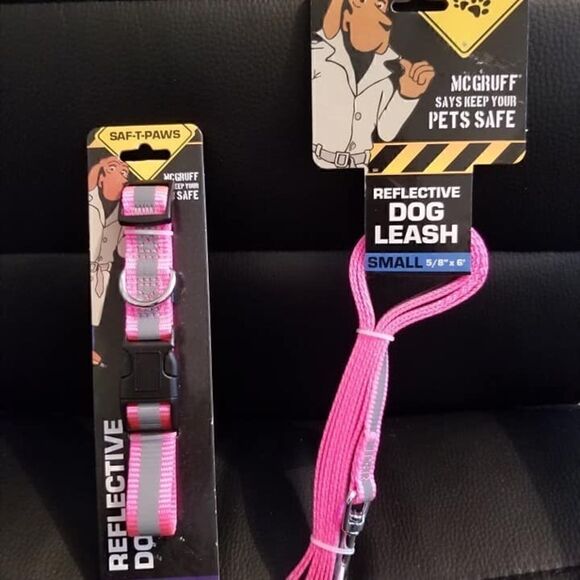 Reflective / Adjustable Dog Leash and Collar Set - Picture 6 of 6